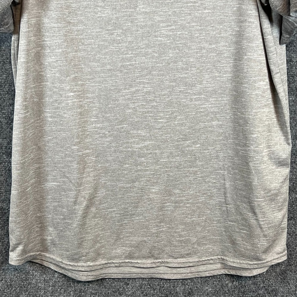 Flag Nor Fail Men's Performance Moto T-Shirt | Ss | Gray | Breathable | Size L View 5